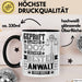 Anwalt Geschenk Lustiger Spruch für Anwalt Geschenkidee Bester Anwalt Der Welt Schwarz Trendation
