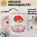 Spaghetti-Liebhaber Tasse Geschenk Ich Kann Spaghetti Verschwinden Lassen Was Ist Deine Superkraft Becher Geschenkidee Spaghetti Kaffee-Becher Rosa Trendation