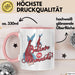 Meerjungfrau Geschenk Tasse für Mädchen Nymphe Nixe Becher Grafik Believe In Mermaids Rosa Trendation