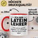 Lateinlehrer Unterricht Tasse Geschenk Lustige Geschenkidee Spruch Ich Bin Latein Lehrer Rot Trendation