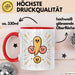 Interpunktions Enthusiast Tasse Geschenk Lustige Geschenkidee Spruch Für Grammatik Liebhaber Rot Trendation