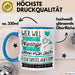 Eiskunstläuferin Tasse Geschenk Spruch Wer Will Schon Prinzessin Sein Wenn Man Auch Eiskunstläuferin Sein Kann Blau Trendation