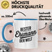 Guter Ehemann Verheiratete Männer Jungen Tasse Becher Geschenk Lustige Geschenkidee Spruch Bester Ehemann Der Welt Blau Trendation