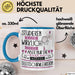 Gleitschirmlehrerin Tasse Lustiges Geschenk Studieren Kann Wirklich Jeder Nur Die Besten Werden Gleitschirmlehrerin Blau Trendation