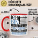 Hotelfachfrau Ausbildung Start Geschenk Tasse Ich Bin Hotelfachfrau In Der Ausbildung Ich Darf Das Kaffee-Becher Geschenkidee Rot Trendation