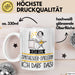 Geschenk für Synthesizer-Spielerin Tasse Lustige Geschenkidee Geburtstag Ich Bin Synthesizer-Spielerin Ich Darf Das Weiß Trendation