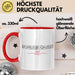 Tasse ValentinstagsGrafik mit Herzen und Lieblingsfreundin Geschenk für sie Rot Trendation