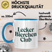 Bierclub Bierliebhaber Tasse Geschenk Lustige Geschenkidee Spruch Lecker Bierchen Club Palma Clothing Blau Trendation