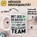 Romantische Pärchen Tasse Geschenk Team seit 12,5 Jahren Geschenkidee Lustig Weiß Trendation