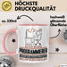 Programmierer Geschenk Tasse Ich Bin Programmierer Aber Sag Doch Einfach Superheld Lustige Geschenkdiee für Programmierer Kaffee-Becher Rosa Trendation
