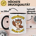 Eule Tierliebhaber Tasse Geschenk Lustige Geschenkidee Spruch Verrückte Eulen Lady Schwarz Trendation