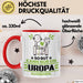 Uropa Geschenk Tasse So Gut Kann Nur Ein Uropa Aussehen Geschenkidee Kaffee-Becher Rot Trendation