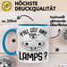 Dank Meme Tasse Geschenk Y'all Got Any Lamps Blau Trendation