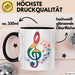 Musikliebhaber Musiker Tasse Geschenk Lustige Geschenkidee Spruch Schwarz Trendation