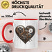 Zukunft Fan Enthusiast Tasse Geschenkidee für Zukunfts Fans Rot Trendation
