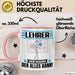 Lehrer Tasse Geschenk für Lehrer Der Mann Der Alles Kann Geschenkidee zum Geburtstag Rosa Trendation