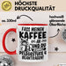 Humor Tasse Pflege Krankenschwester Büro Fass Meinen Kaffee An Und Du Kannst Pflegestufe 4 Beantragen Kaffee-Becher Rot Trendation