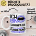 Logopäde Ausbildung Tasse Geschenk Ich Bin Logopäde In Der Ausbildung Ich Darf Das Geschenkidee Spruch Weiß Trendation