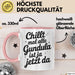 Gundula Tasse Geschenk Chillt Mal Alle Gundula Ist Ja Jetzt Da Geschenkidee Becher mit Name Rosa Trendation