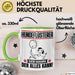 Hundeflüsterer Tasse Geschenk für Hundeflüsterer Der Mann Der Alles Kann Geschenkidee zum Geburtstag Grün Trendation