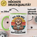 Faultier Kaffee Liebhaber Tasse Geschenk Lustige Geschenkidee Spruch Aus Dem Weg Ich Muss Zur Kaffeemaschine Grün Trendation