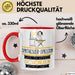 Synthesizer-Spielerin Weil Es Keinen Schöneren Beruf Gibt Tasse Geschenk für Eine Synthesizer-Spielerin Lustig Rot Trendation