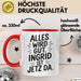 Ingrid Tasse Geschenk Alles Ist Gut Ingrid Ist Jetz Da Geschenkidee Becher mit Name Rot Trendation
