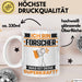 Forscher Tasse Geschenk für Forscher Geburtstag Lustiger Spruch Kaffee-Becher Was Ist Deine Superkraft Weiß Trendation