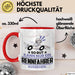 Rennfahrer Geschenk Tasse So Gut Kann Nur Ein Rennfahrer Aussehen Geschenkidee Kaffee-Becher Rot Trendation