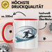 Snowboarder Tasse Geschenkidee Schneereiter Lustiger Spruch Geschenkidee Lustig Rot Trendation
