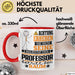 Professor Geschenk Tasse Lustiger Spruch Erheben Sie Sich Der Professor Betritt den Raum Rot Trendation