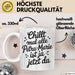 Petra-Marie Tasse Geschenk Chillt Mal Alle Petra-Marie Ist Ja Jetzt Da Geschenkidee Becher mit Name Weiß Trendation