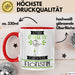 Flötistin Tasse Geschenk Becher Stark Attraktiv Furchtlos Flötistin Lustige Geschenkidee Rot Trendation