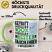 Tauchlehrer Geschenk Lustiger Spruch für Tauchlehrer Geschenkidee Bester Tauchlehrer Der Welt Grün Trendation
