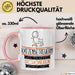 Katzenbetreuerin Weil Es Keinen Schöneren Beruf Gibt Tasse Geschenk für Eine Katzenbetreuerin Lustig Rosa Trendation