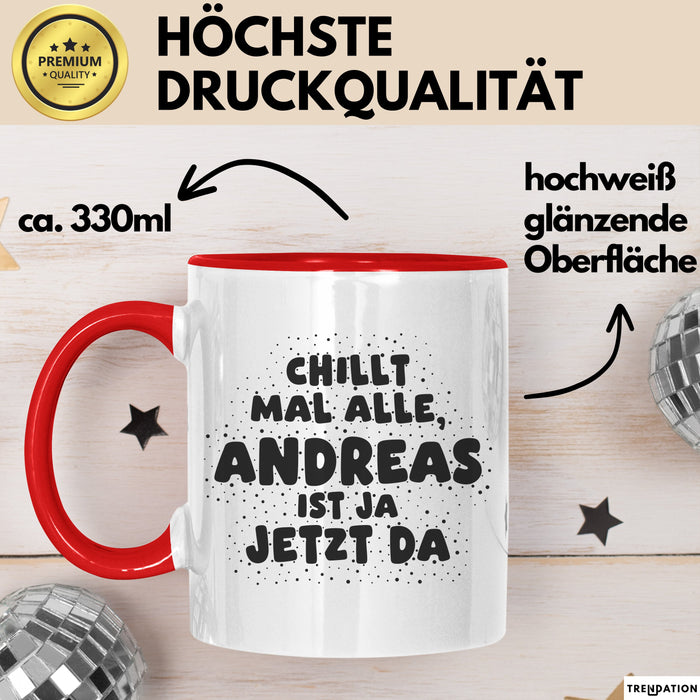 Andreas Tasse Chillt Mal Alle, Andreas Ist Ja Jetzt Da Geschenk
