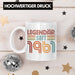 Trendation - 60. Geburtstag Tasse Frau Männer Geschenk 60er Geschenkidee 60 Mutter Vater Mann Frauen Lustig Geschenke Deko Weiß Trendation