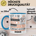 Tonstudio-Besitzerin Geschenk Becher Tasse Gott Schuf Alle Menschen Gleich Nur Die Besten Durfeten Tonstudio-Besitzerin Werden Geschenkidee Lustig Blau Trendation
