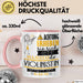 Violinistin Tasse Geschenk Lustiger Spruch Bitte Erheben Sie Sich Seine Majestät Die Violinistin Betritt Den Raum Rosa Trendation