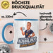 Trainer Tasse Geschenkidee Bester Trainer Trinkt Kaffee Blau Trendation