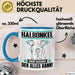 Halbonkel Tasse Geschenk für Halbonkel Der Mann Der Alles Kann Geschenkidee zum Geburtstag Blau Trendation