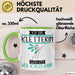Kletterin Tasse Geschenk Ich Bin Kletterin Warum Weil Ich Es Kann Geschenkidee Geburtstag Grün Trendation