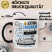 Aquarium-Enthusiastin Tasse Geschenk Lustiger Spruch Bitte Erheben Sie Sich Seine Majestät Die Aquarium-Enthusiastin Betritt Den Raum Schwarz Trendation