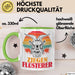 Ziegen Hirte Geschenk Tasse Ziegen Flüsterer Geschenkidee Ziegen-Liebhaber Kaffee-Becher Grün Trendation