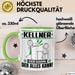 Kellner Tasse Geschenk für Kellner Der Mann Der Alles Kann Geschenkidee zum Geburtstag Grün Trendation