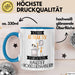 Haustier-Modedesignerin Tasse Geschenk Becher Stark Attraktiv Furchtlos Haustier-Modedesignerin Lustige Geschenkidee Blau Trendation