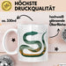Reptil Schlange Tier Tasse Geschenk Lustige Geschenkidee Spruch Weiß Trendation