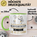 Musikveranstalterin Geschenk Tasse Becher Die Frau Die Allen Kann Geschenkidee für eine Musikveranstalterin Lustig Grün Trendation