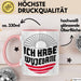 Polen Tasse Spruch Ich Habe Wyjebane Polska Geschenkdiee Kaffee-Becher Rosa Trendation