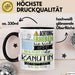 Kanutin Tasse Geschenk Lustiger Spruch Bitte Erheben Sie Sich Seine Majestät Die Kanutin Betritt Den Raum Schwarz Trendation
